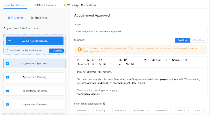 WordPress web siteniz aracılığıyla rezervasyon bildirimlerini nasıl gönderebilirsiniz