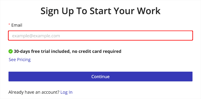 Registering the email address in HIPAAtizer Registering the email address in HIPAAtizer