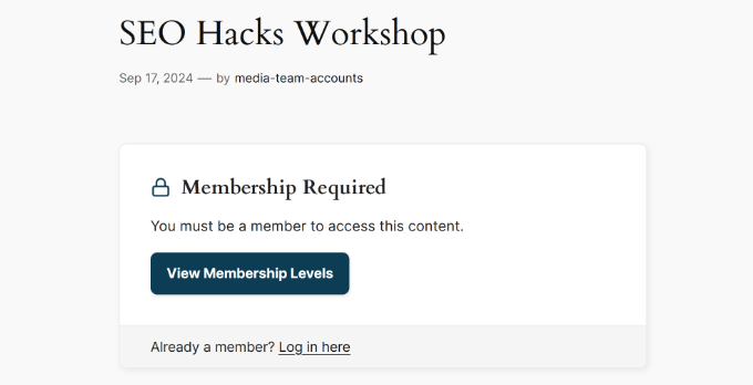 Ver eventos bloqueados en tu sitio