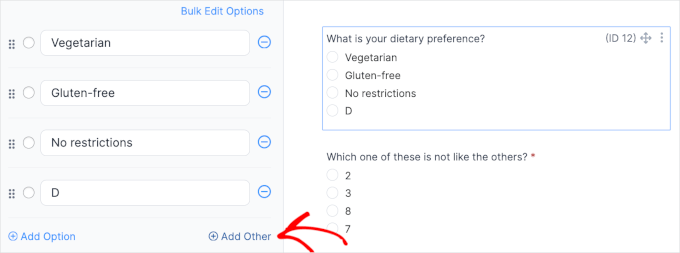 Add Other button in Formidable Forms Add Other button in Formidable Forms