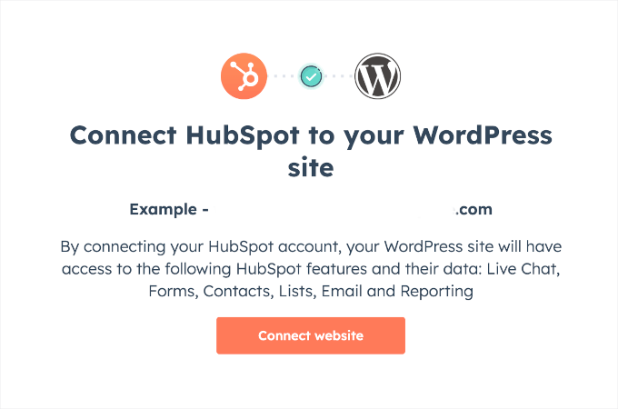 Connecting HubSpot with WordPress website Connecting HubSpot with WordPress website