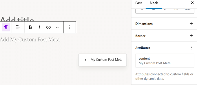 API-ul de legare a blocurilor are o interfață grafică în WordPress 6.7 API-ul de legare a blocurilor are o interfață grafică în WordPress 6.7