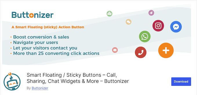 Ücretsiz Buttonizer WordPress eklentisi Ücretsiz Buttonizer WordPress eklentisi