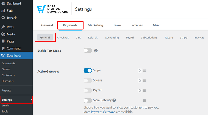 Adding a payment gateway to your WordPress website