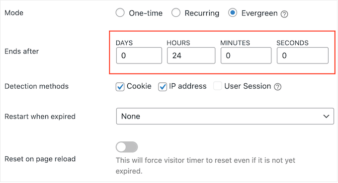 Adăugarea unui cronometru evergreen personalizat pe blogul dvs. WordPress, site web sau piață online