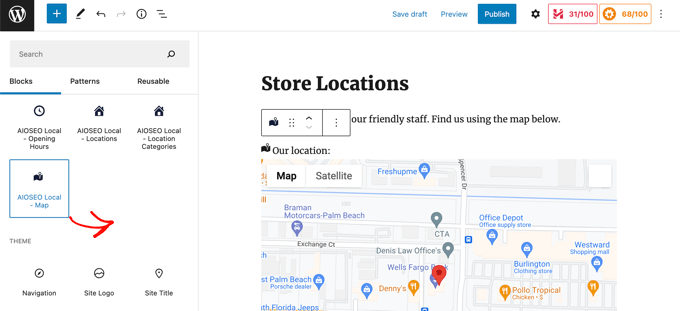 Add an AIOSEO Local Map Block to Your Page Add an AIOSEO Local Map Block to Your Page