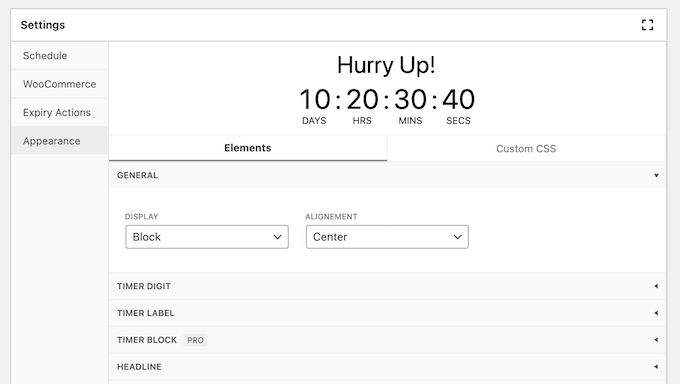 Adăugarea unei numărătoare inverse live pe site-ul dvs. web, blog sau magazin WooCommerce