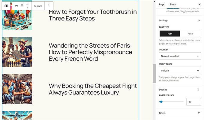 Blocul buclă de interogare Blocul buclă de interogare