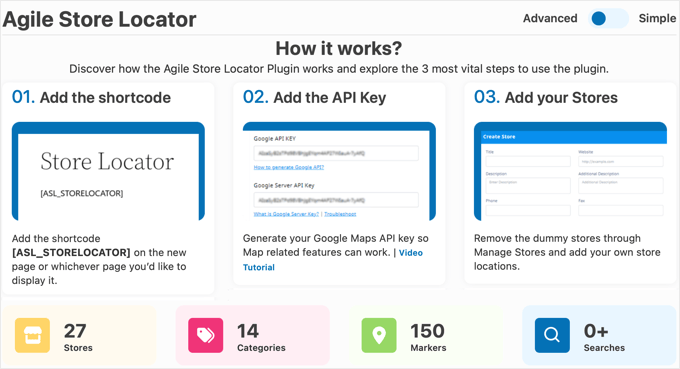 Agile Store Locator Interface Agile Store Locator Interface