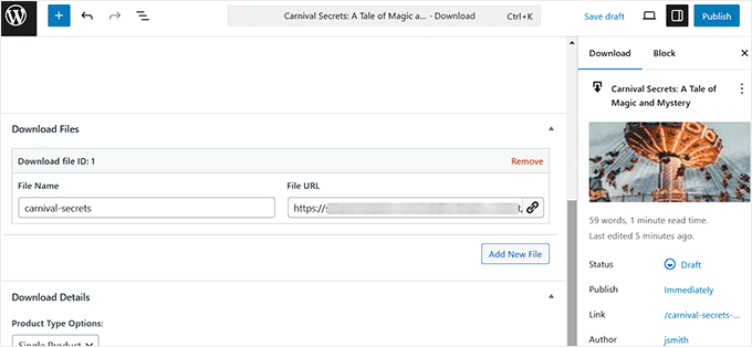 Add product file Add product file