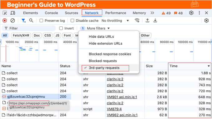 Identifying HTTP Requests Using Your Browser's Developer Tools Identifying HTTP Requests Using Your Browser's Developer Tools
