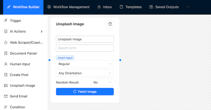 Fetching images from the Unsplash online photo directory Fetching images from the Unsplash online photo directory