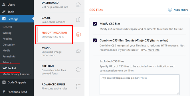 Minifying CSS, JavaScript, and iFrame in WP Rocket Minifying CSS, JavaScript, and iFrame in WP Rocket