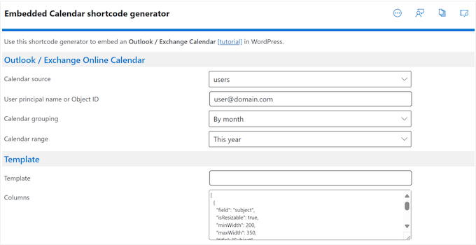 Jak osadzić kalendarz Microsoft Exchange / Outlook na swojej stronie WordPress