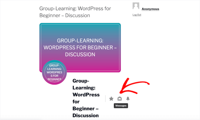 The Messaging feature The Messaging feature