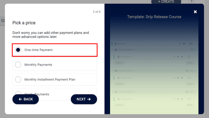 Payment options in AccessAlly Payment options in AccessAlly