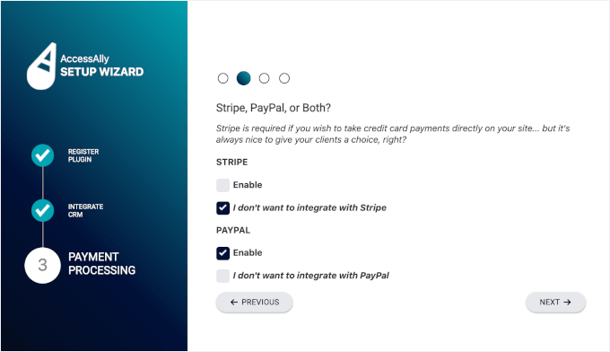 Setting up payment processors in AccessAlly Setting up payment processors in AccessAlly