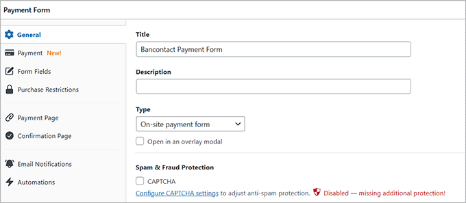 Add Bancontact form title and description Add Bancontact form title and description