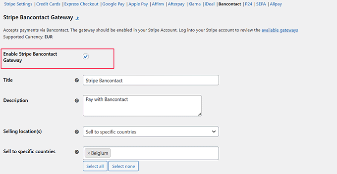 Add the Bancontact payment option in your WooCommerce store Add the Bancontact payment option in your WooCommerce store