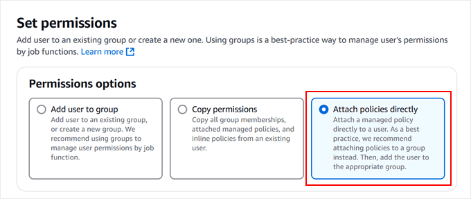 Anhang einer Richtlinie an einen Amazon S3-Benutzer Anhang einer Richtlinie an einen Amazon S3-Benutzer