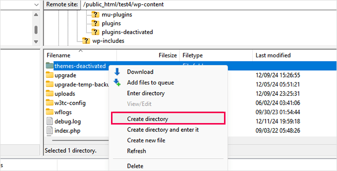 Create new themes folder Create new themes folder