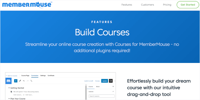 Courses for MemberMouse's homepage Courses for MemberMouse's homepage