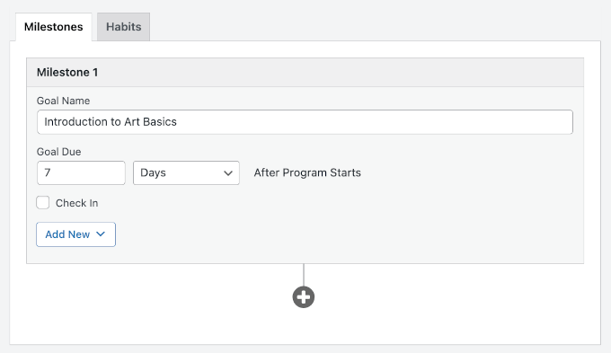 Creating first milestone Creating first milestone
