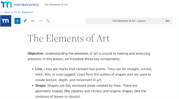 Adding lessons in Curriculum Adding lessons in Curriculum