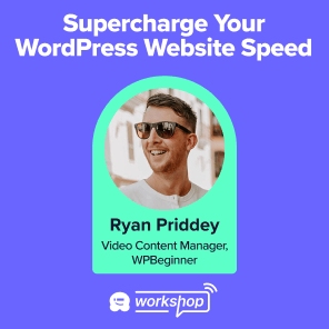 Supercharge Your WordPress Website Speed Workshop