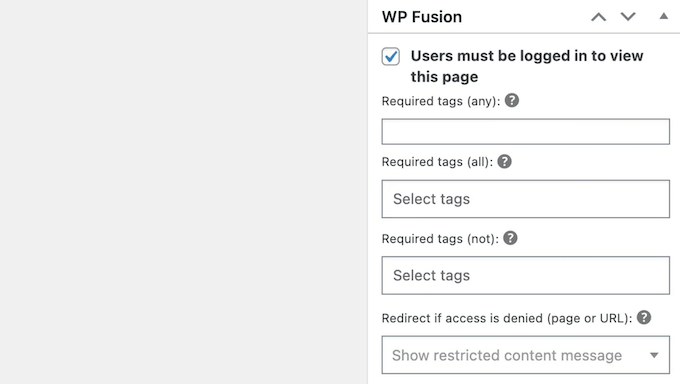 Begränsa åtkomsten till dina WordPress-sidor och inlägg baserat på dina CRM-inställningar