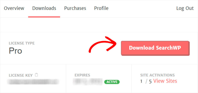 SearchWP Pro'yu İndirme SearchWP Pro'yu İndirme