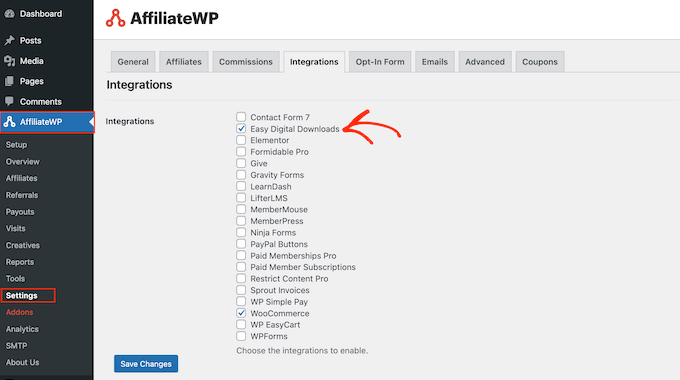 How to integrate AffiliateWP with Easy Digital Downloads (EDD) How to integrate AffiliateWP with Easy Digital Downloads (EDD)