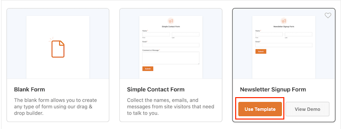 An example of a newsletter signup form template that can help grow your mailing list An example of a newsletter signup form template that can help grow your mailing list