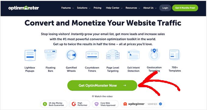 Creating an account in OptinMonster Creating an account in OptinMonster
