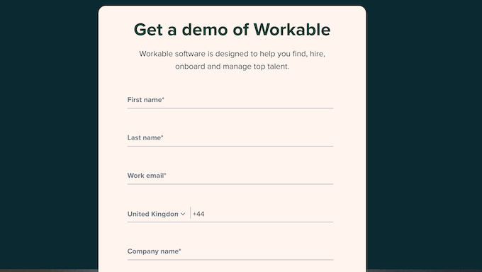 オンライン製品デモを提供して連絡先情報を収集する方法