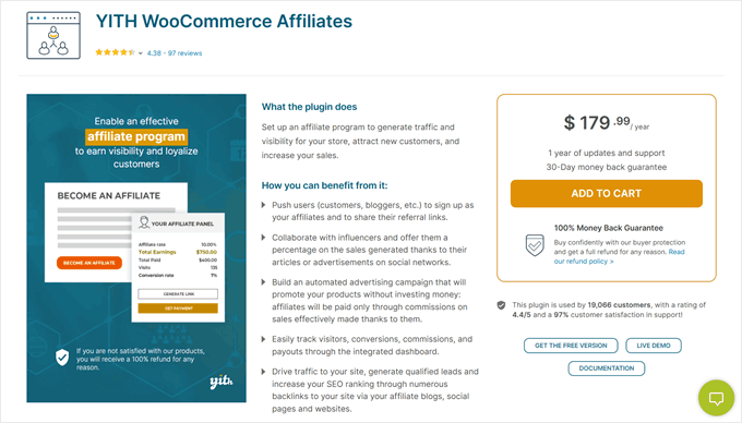 YITH WooCommerce Affiliates