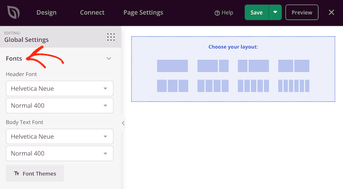 Elegir la fuente y el estilo de texto para una página personalizada de WordPress Elegir la fuente y el estilo de texto para una página personalizada de WordPress