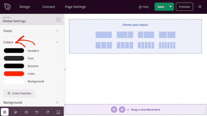 Añadir colores personalizados y marca a un sitio de una sola página Añadir colores personalizados y marca a un sitio de una sola página