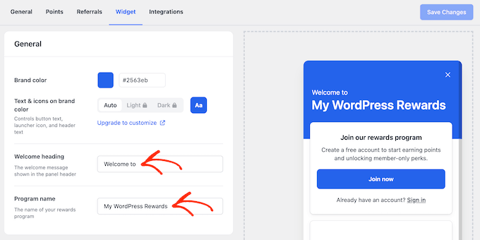 Personalizzare il tuo widget "invita un amico" in WooCommerce