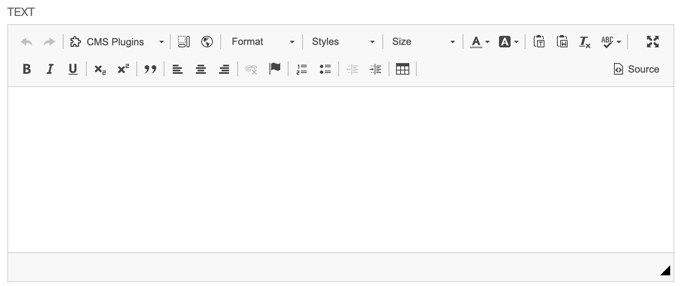 Django CMS Content Editor