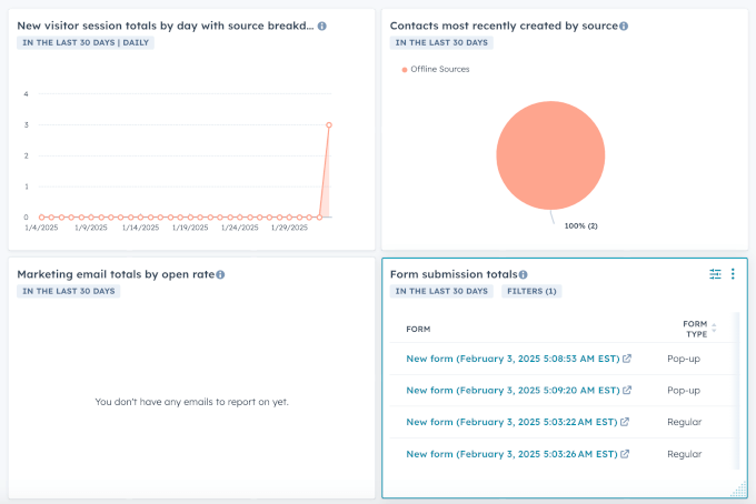 Tracking form submissions on HubSpot Tracking form submissions on HubSpot
