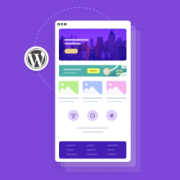 Hur man skapar en en-sidig webbplats med WordPress