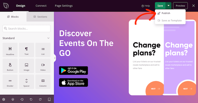 Publicar un sitio web de una sola página Publicar un sitio web de una sola página