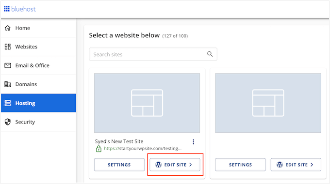 How to set up a wedding website using Bluehost