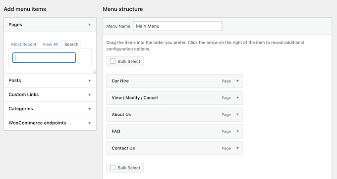 WordPressウェブサイトにナビゲーションメニューを追加する方法