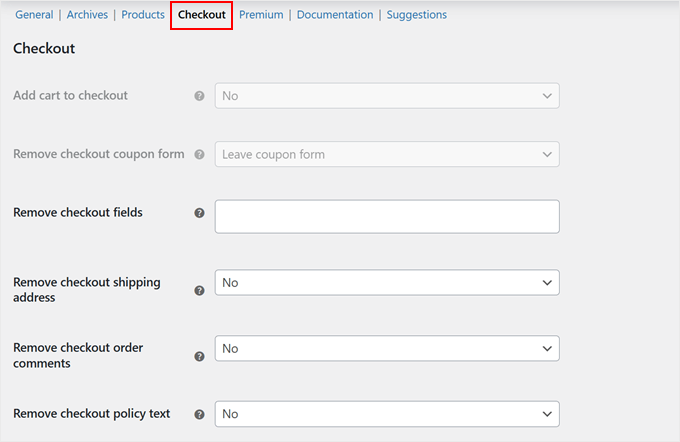 Konfigurera kassaninställningarna i Direct Checkout