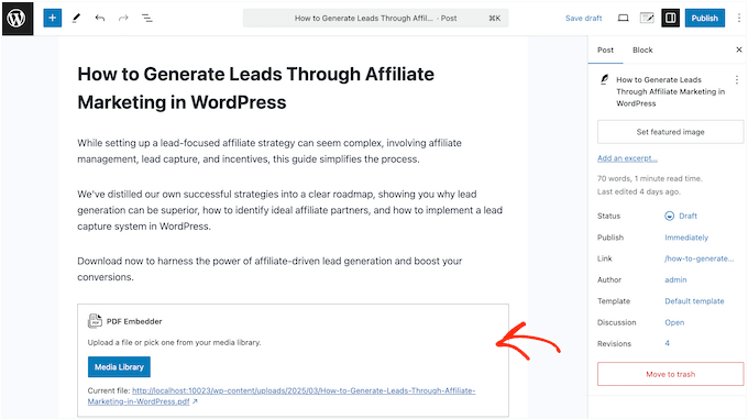Comment intégrer un PDF sur un site WordPress, un blog ou une boutique en ligne
