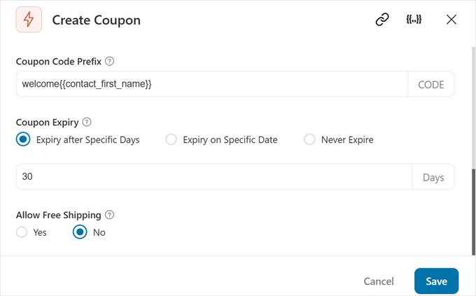 Adding more details to the FunnelKit coupon