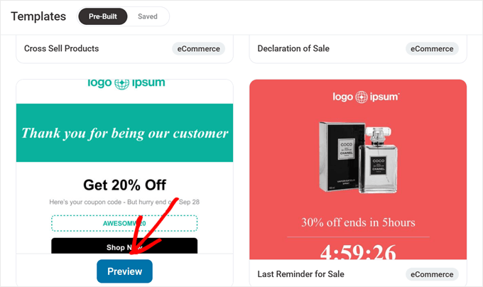 FunnelKit automated email templates