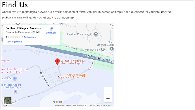 車両レンタルウェブサイトにGoogleマップを追加する